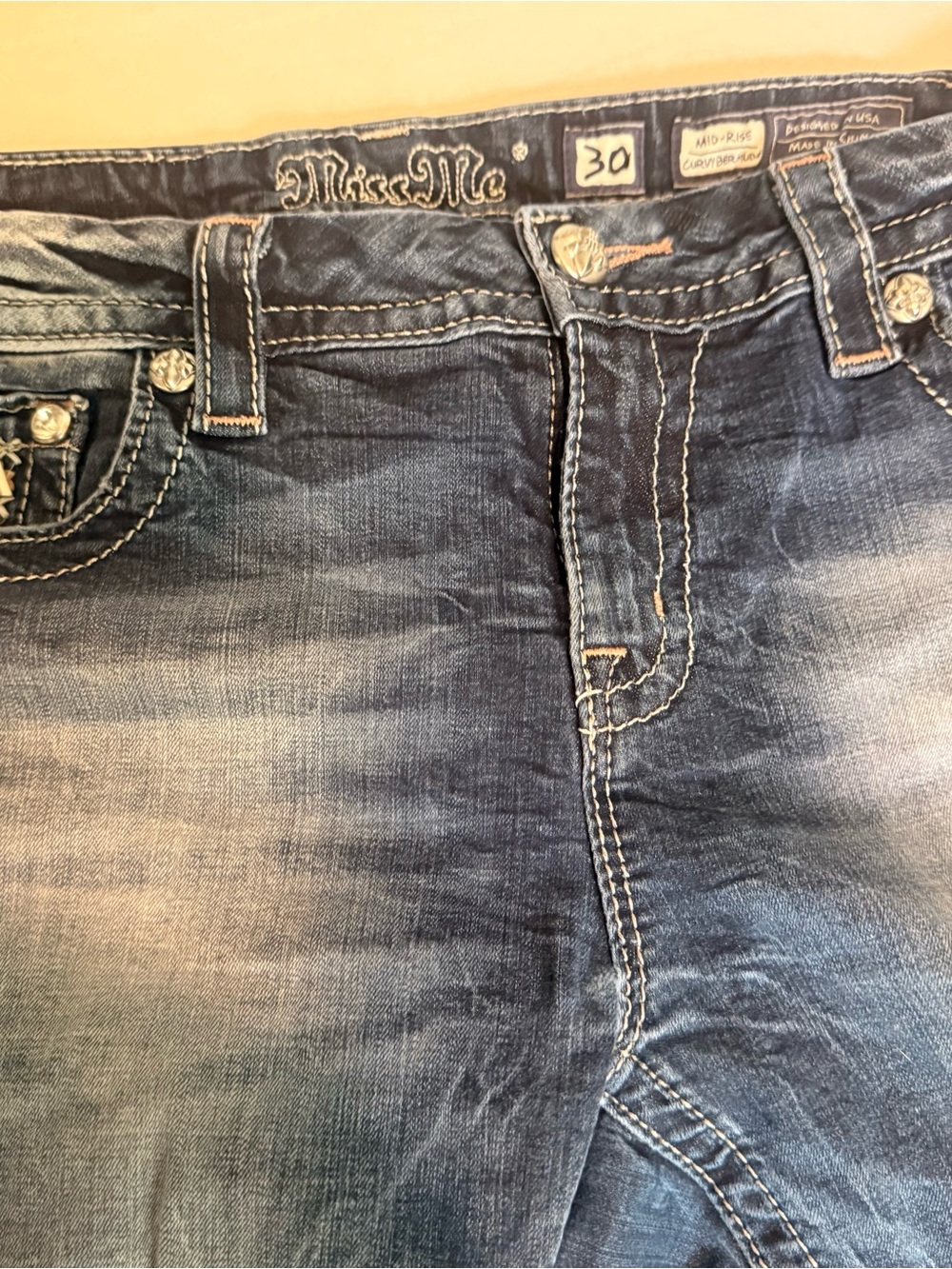 Miss Me Women’s Bermuda Shorts and Jorts